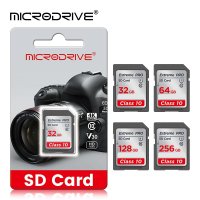 익스 프로 표준 SD 카드 16GB 32GB 64GB 128GB 256GB SDHC/XC A2 카메라용 고속 일반 크기 플래시 메모리