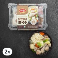 하림 닭한마리 칼국수 밀키트 600g 2개 one option