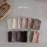 피카부 츄츄 상하세트 peekaboo 상하복 내의 내복 여아 남아 유아 아기 아동 어린이 실내복