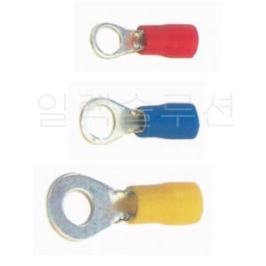 JOPT 1.5-M4 1.5SQ 링타입 PG절연 압착 단자 전오전기 1000개