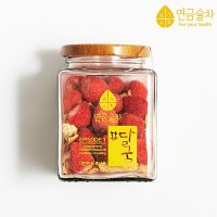 살룻담금주 휘게담금주 맑은농장 연금술차 사과딸기 담금주 키트 500ml