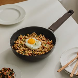 닥터하우스 올데이 인덕션 웍 24cm (브라운)