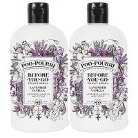 Poo-Pourri Lavender Vanilla Toilet Spray 미국 포푸리 화장실 탈취 스프레이 리필 라벤더 바닐라향 472ml 2병