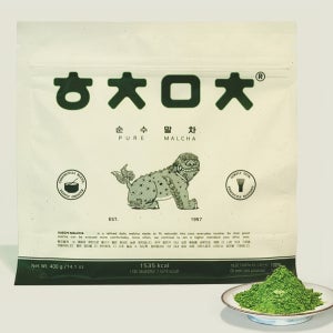 대한다업 순수 해치말차 퓨어 400g 대용량 100% 말차가루