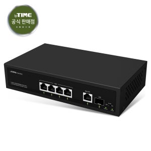 ipTIME PoE4002 4포트 기가비트 PoE스위칭허브 1포트 기가비트 업링크 + 1개 SFP Combo 포트