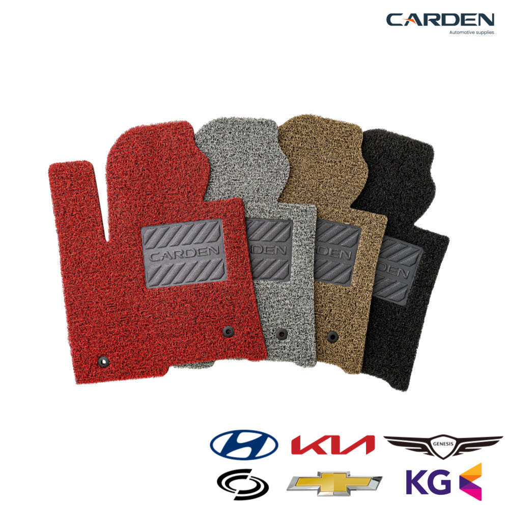 카든 코일매트 확장형 자동차 바닥 차량용 매트 국산차 인기차종 1열+2열