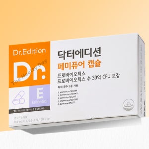 닥터에디션 닥터 페미퓨어 캡슐 여성 유산균 180mg x 90캡슐 3개월분