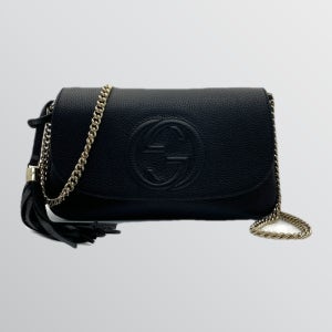 (전국백화점as가능) 구찌 소호 테슬 크로스백 숄더백 536224 블랙 (고급선물포장)