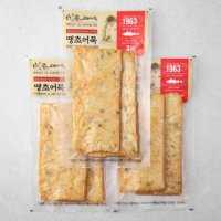 고래사어묵 땡초사각어묵 130g 3개 one option