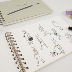 뮤니드 미니 드로잉북