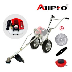 미쓰비시 2행정 주행식 예초기 버튼시동 AWT-8000(TU43) 2행정 엔진 긴풀 제초기 잔디깍기