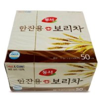 동서 보리 차 50 티백 핫앤콜드 구수한 간편 한잔용 시원한 따듯한