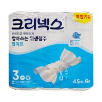 크리넥스 빨아쓰는행주 키친타올 45매6롤