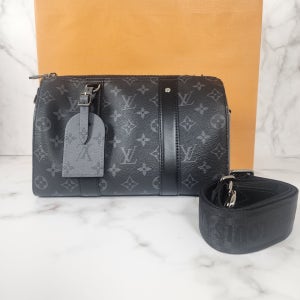 LOUIS VUITTON 루이비통 시티 키폴 모노그램 이클립스 캔버스