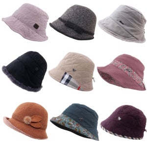 여성 벙거지모자 버킷햇 엄마 가을 할머니 FW 중년 여성챙모자