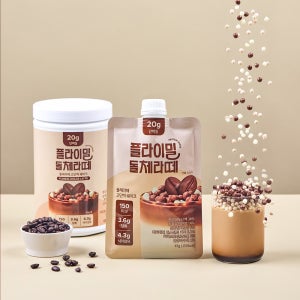 플라이밀 단백질 쉐이크 파우치 돌체라떼, 45g, 7개