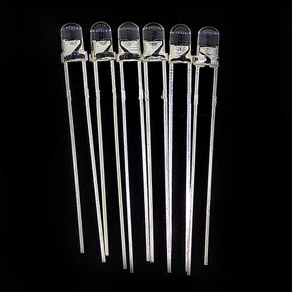 고휘도 LED 발광다이오드 3파이 빨간색 LED3MM-RED