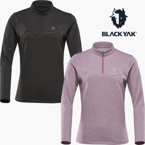 블랙야크 등산복상의 집업티셔츠 여성 기능성 긴팔티