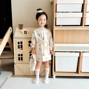 하두언니 하두빗 유아 맨투맨 원피스 여아 가을 아동복