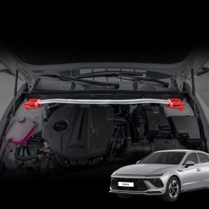 쏘나타 디엣지 튜닝 차체보강 언더 스트럿 바 보조장치