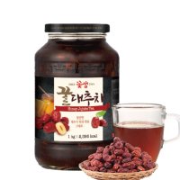 꽃샘 꿀대추차 1kg 대추차 만들기 효능