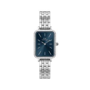 다니엘 웰링턴 QUADRO LUMINE BEZEL 5-LINK ARCTIC 여자메탈시계