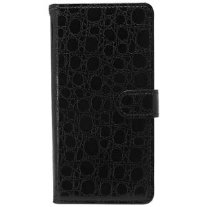 LG X5 2018 카드 케이스 LM-X510S X510K X510L K.J 천연 소가죽 블랙