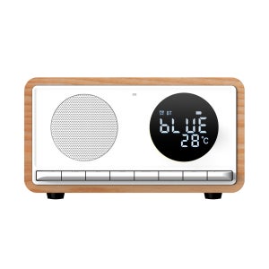 로이체 레트로 무선 충전 라디오 알람 휴대용 블루투스 스피커 BTS-620WC