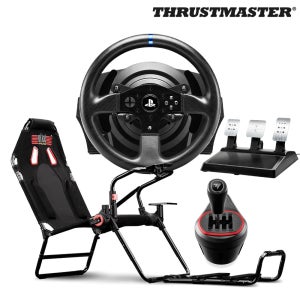 트러스트마스터 T300RS GT + GT LITE레이싱시트 + TH8S쉬프터 패키지