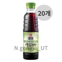 샘표 유아 저염 맛있게 염도낮은 양조간장 500ml 20개