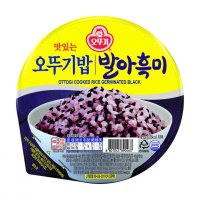 오뚜기밥 발아 흑미밥 즉석밥 210g 18개