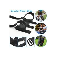 iBrookAuction 블루투스 Speaker Mount Strap 골프 카트 자전거용