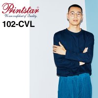 프린트스타 긴팔티 성인 무지 아동 티셔츠 102-CVL 17수