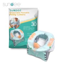 일회용 유아변기커버 침대팬 변기 여행용 훈련 빈 아기변기 라이너 유아용변기 시트 가방