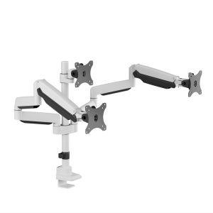 카멜마운트 대리점 CMA2T 트리플 벽면 밀착형 상하 세로 거치대 모니터암 모니터거치대