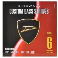 DINGWALL 딩월 NICKEL PLATED STEEL LONG-SCALE 6 STRING SET 030-130