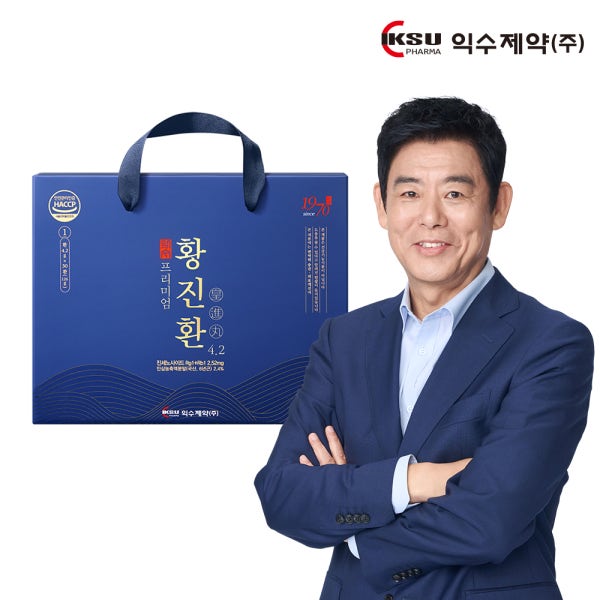 익수제약 프리미엄 황진환4.2g 인삼 말라센시스 침향 녹용 기능성표시식품