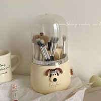 Gromit Brush Box 그로밋 회전 브러쉬 수납함 메이크업 정리함