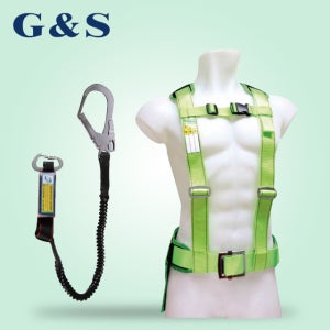 GNS 보급형 상체식 안전대 안전벨트 산업용 건설현장 추락 방지 벨트