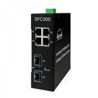솔텍 SFC300-SFP 산업용 TP4포트 2SFP 광허브 스위치