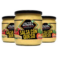 On The Border Salsa con Queso Cheese Dip 미국 온더보더 살사 콘 퀘소 치즈 딥 소스 430g 3병