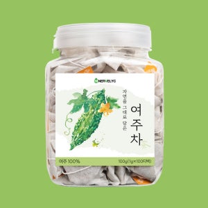 이너블릭 국산 볶은 여주차 100티백 효능 생분해필터 외 23종
