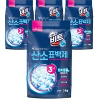 비트 O2 산소 표백제 분말형, 3kg, 4개