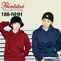 프린트스타 헤비 쭈리 후드티 남녀 공용 188-NNH