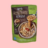 풀무원 국산콩청국장 찌개양념130g