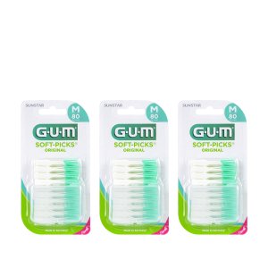 GUM 검 치과 부드러운 일회용 치간칫솔 코스트코 오리지날 소프트픽(80p) 3개 4개 5개