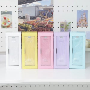 아텍스 철제 미니 캐비넷 소형 인테리어 책상 틈새 수납함 캐비닛 파스텔