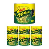 델리원 생오이피클 3kg 1박스 6개