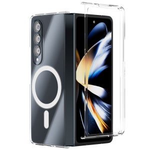 르메이어 맥세이프 케이스 인사이드 마그네틱 투명, 갤럭시Z 폴드4