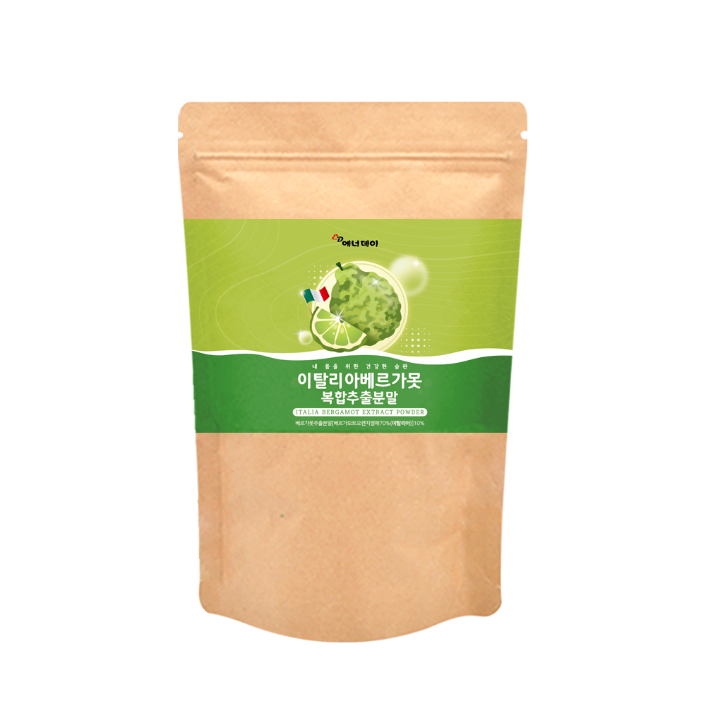 에너데이 이탈리아베르가못복합추출분말150g 레몬밤 모로오렌지 27종<b>과일</b>야채<b>혼합물</b> 유산균